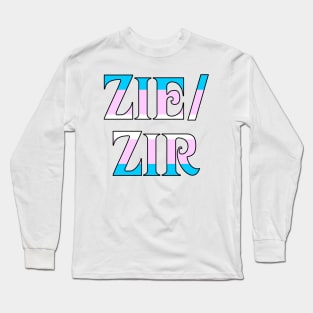 Transgender Zie/Zir Long Sleeve T-Shirt